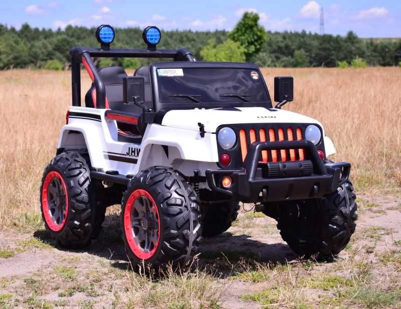 Auto samochód pojazd na akumulator JEEP 4x4 opcja bujania buggy autko