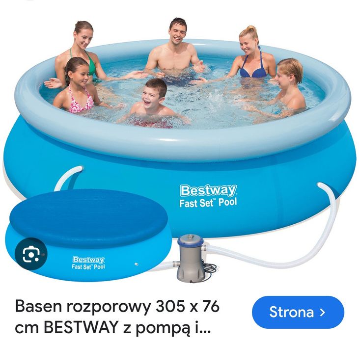 Basen rozporowy 305x76 Bestway