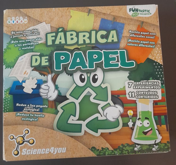 Fábrica de papel science 4 you