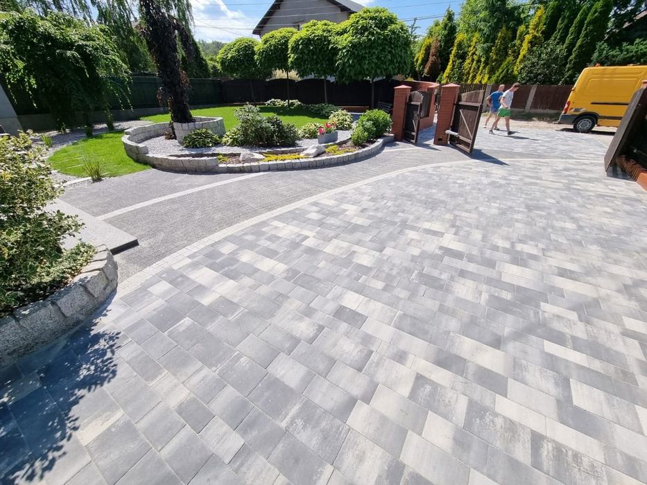Usługi Brukarskie, Tarasy, Kostka Brukowa, Układanie kostki  Brukowej