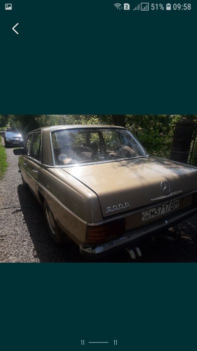 мерседес ретро 115