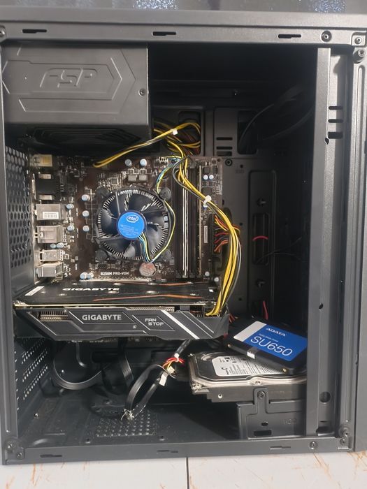 Komputer do gier | i5 7500 | GTX 1050ti | 8GB RAM DDR4 | 256GB SSD + 500GB HDD