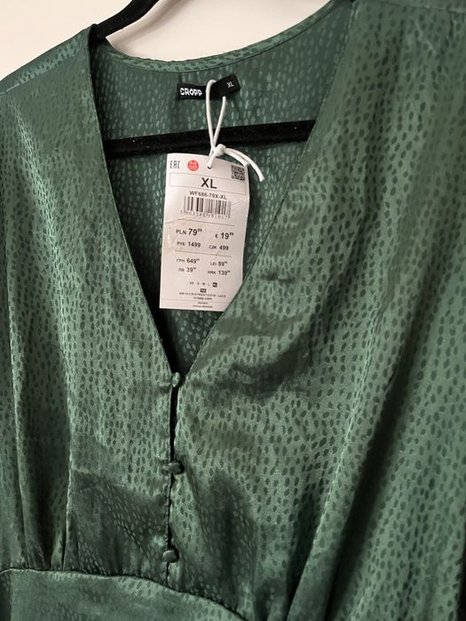 Sukienka zielona XL Cropp