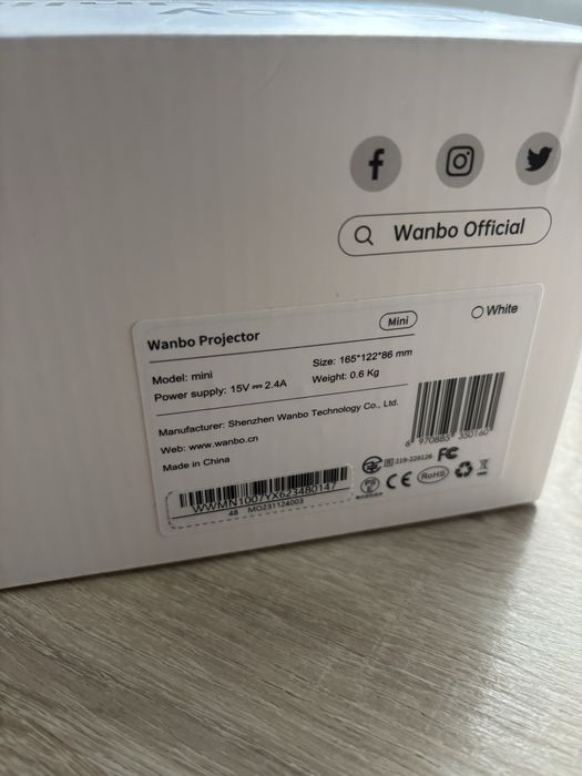 Projektor Wanbo mini