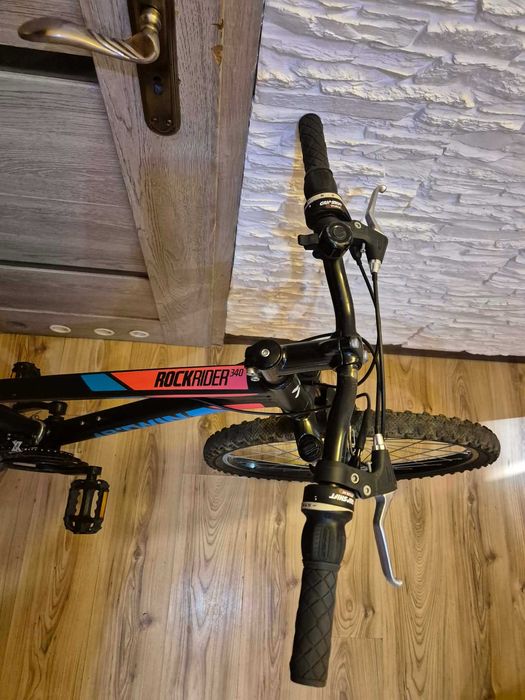 Rower górski MTB B'TWIN Rockrider 340 ŁADNY STAN! NOWE CZĘŚCI!