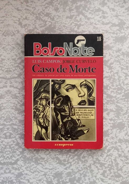 Livro Coleção Bolso Noite Nº 18 - Caso De Morte