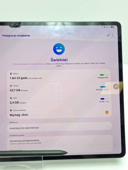 Tablet Samsung Galaxy Tab S8 ULTRA 5G SM-X906B 14,6" 8GB/128GB szary