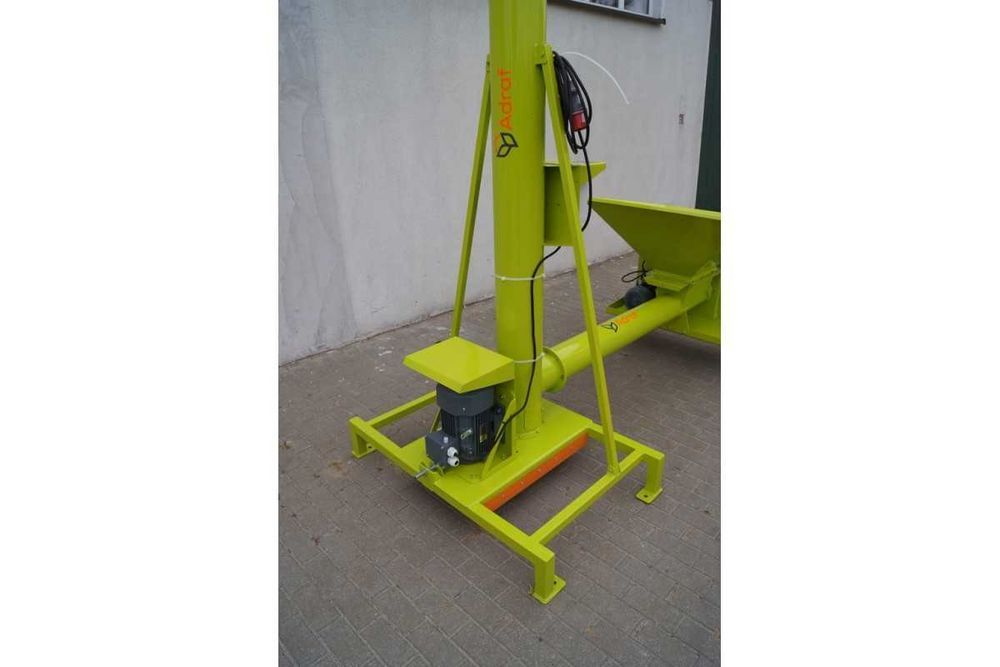 Przenośnik ślimakowy pionowy fi140/4 mb, żmijka do zboża pionowa,ADRAF