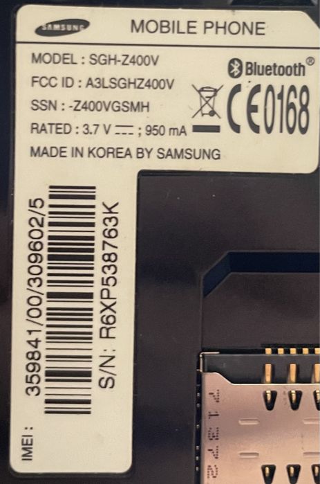 Samsung SGH-Z400V