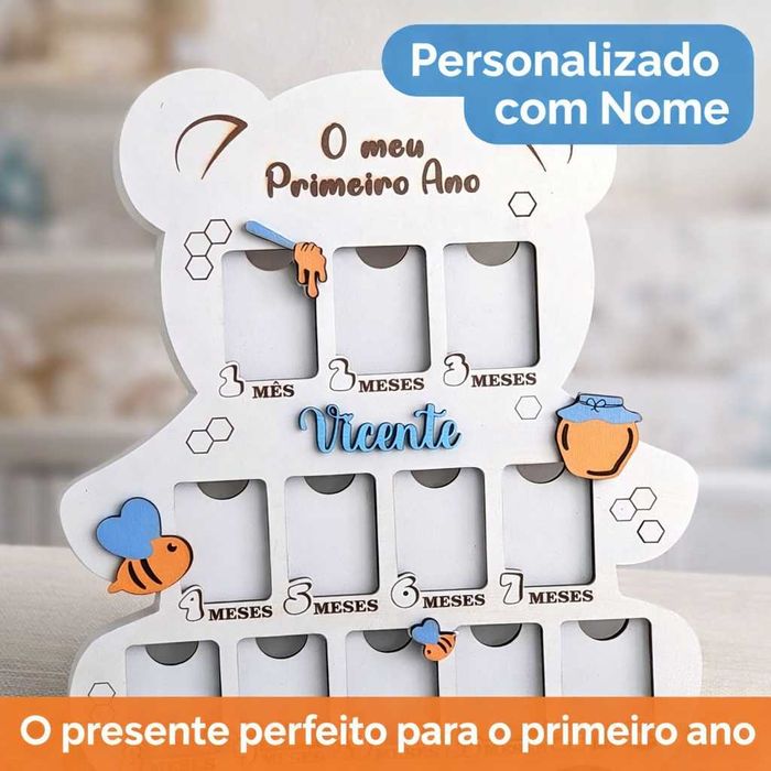 Quadro Personalizado “O Meu Primeiro Ano”