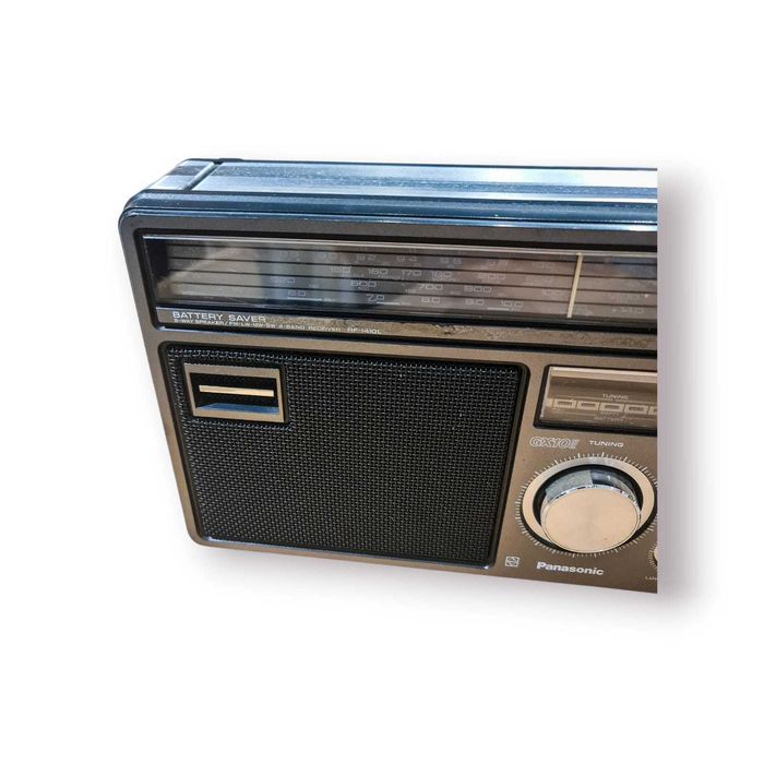 Rádio Vintage Panasonic RF-1410LBS – Multibanda GX701 / FM-AM-SW