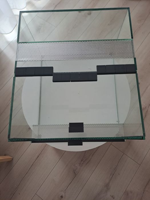 terrarium z gilotyną i górnym otwieraniem