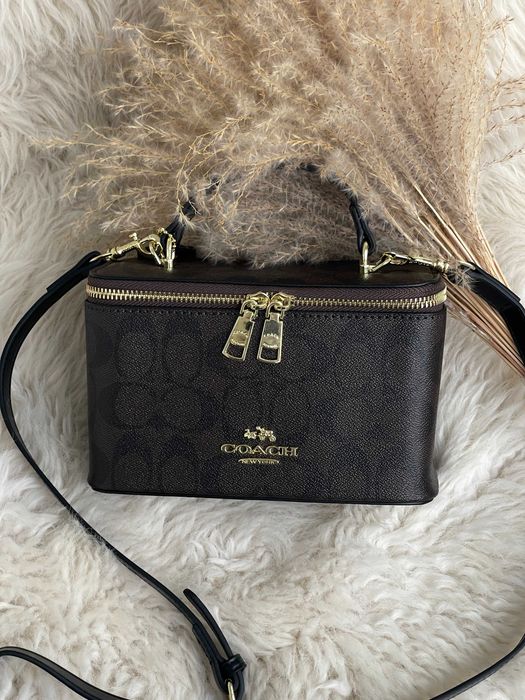 Женская сумка Coach Ava Crossbody через плечо Коуч бочонок