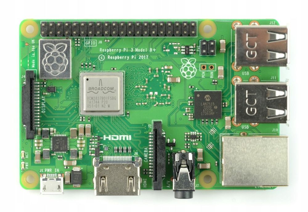 Mikrokomputer Raspberry Pi 3 Model B+ (20953-Rpi3P) Uszkodzony