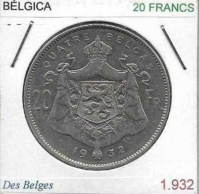 Bélgica - - - - - ( Francs ) - - - - - Moedas