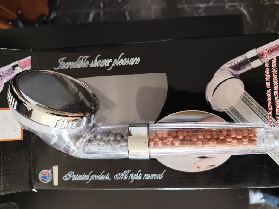 Chuveiro anti calcário medicinal