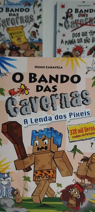 O Bando Das Cavernas - vários títulos - COMO NOVOS!!!