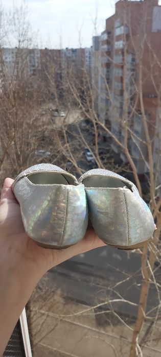 Туфельки на випускний 19см устілка