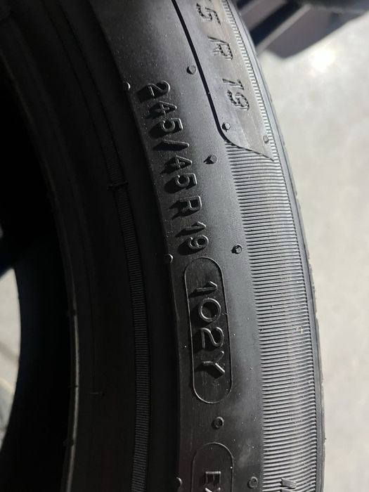 245/45/19 R19 Michelin E- Primacy 4шт нові