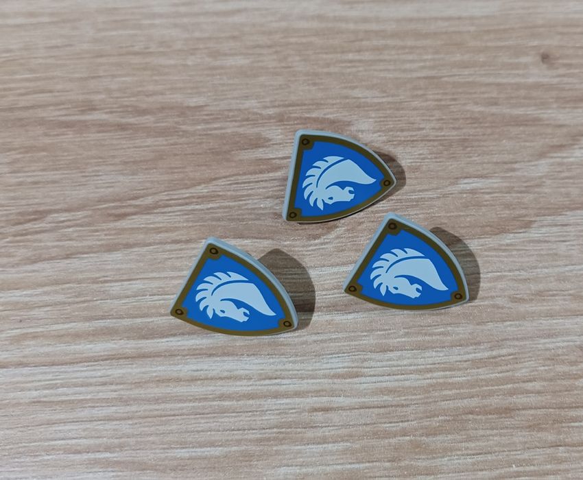 Lego Castle Zamek Vikings 3x tarcza Rycerzy konnych 3846pb079