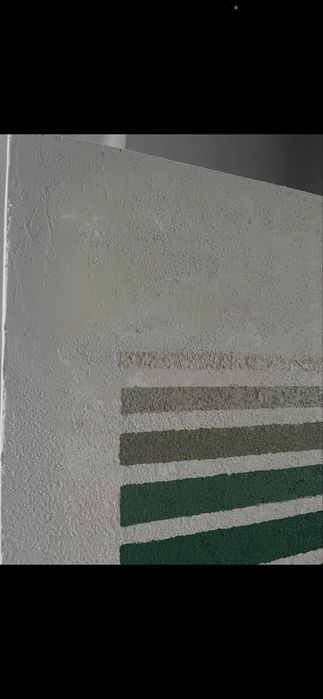 Quadro em acrilico e gesso