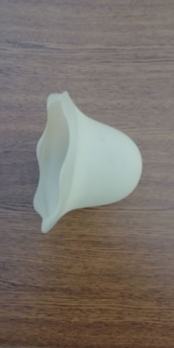 Żyrandol drewniany.