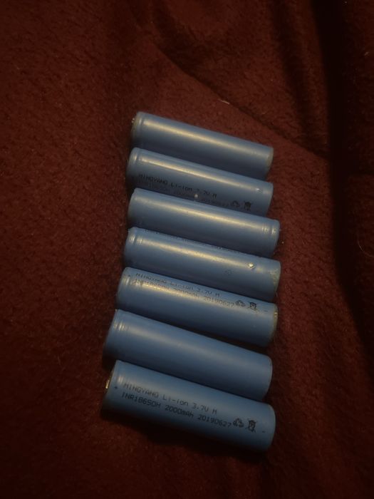 Pilhas para bateria 3,7V