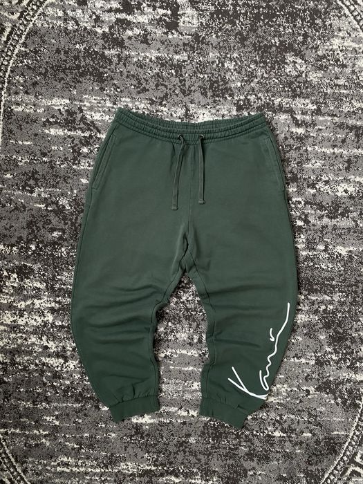 Штани широкі Karl Kani М розмір зеленого кольору Хакі