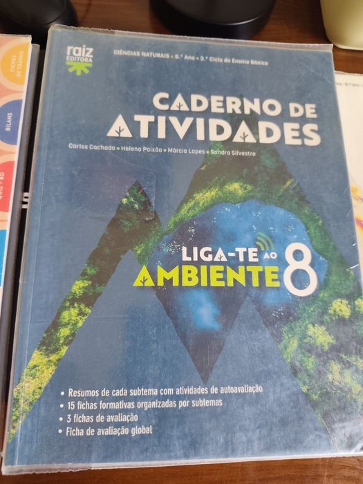 Cadernos de atividades 8 ano