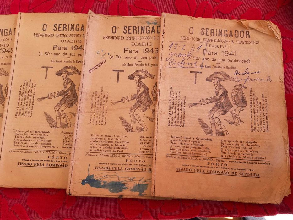 Vendo o Lote de 37 Exemplares do SERINGADOR: