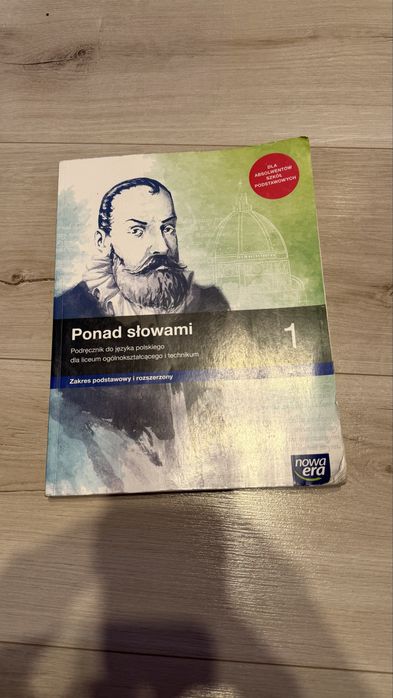 Podrecznik ponad slowami jezyk polski klasa 1 część 2 liceum/technikum