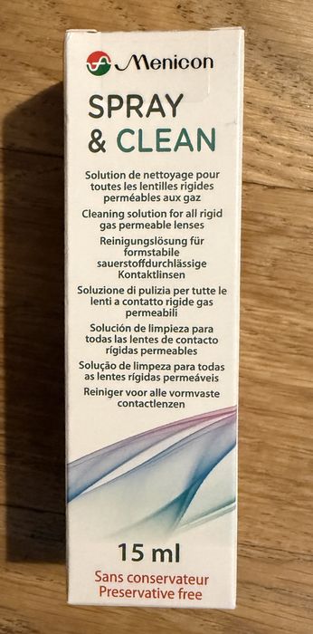 Menicon Spray&Clean 15 ml
