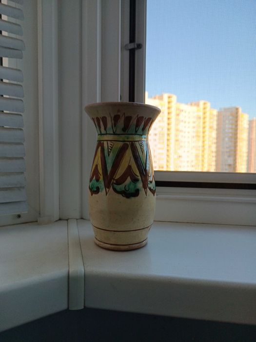 Косівська кераміка ваза.Васильківська майоліка ,посуд .