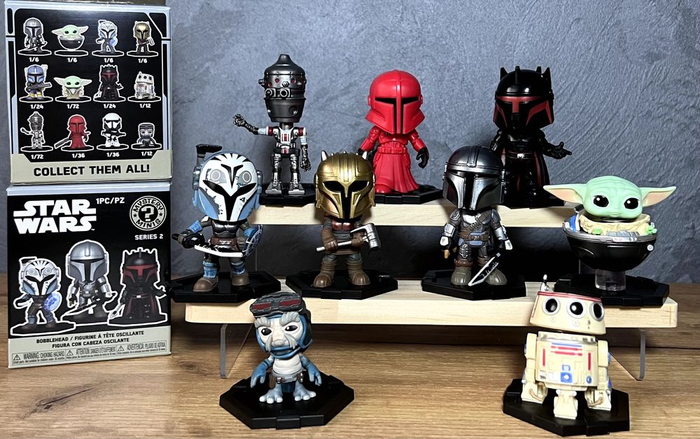 Funko Mystery Minis. Star Wars. The Mandalorian and Grogu
