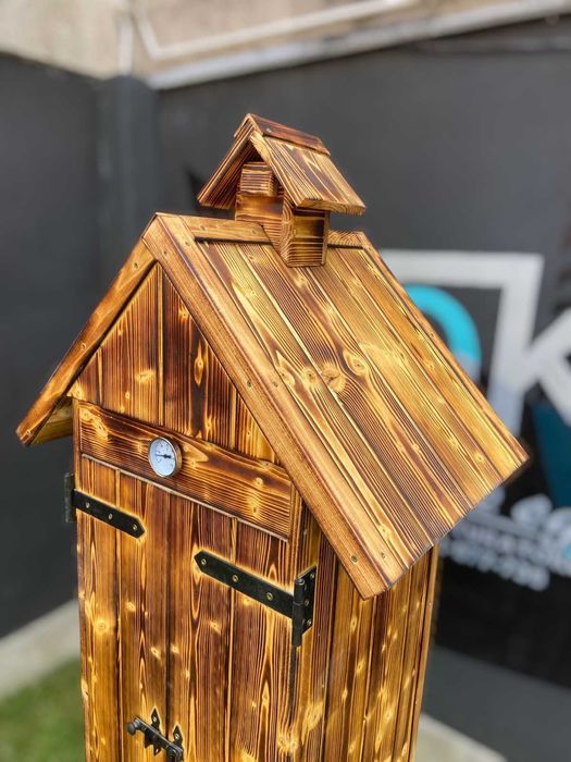 Wędzarnia Ogrodowa Drewniana Big Ben Duży TOKO