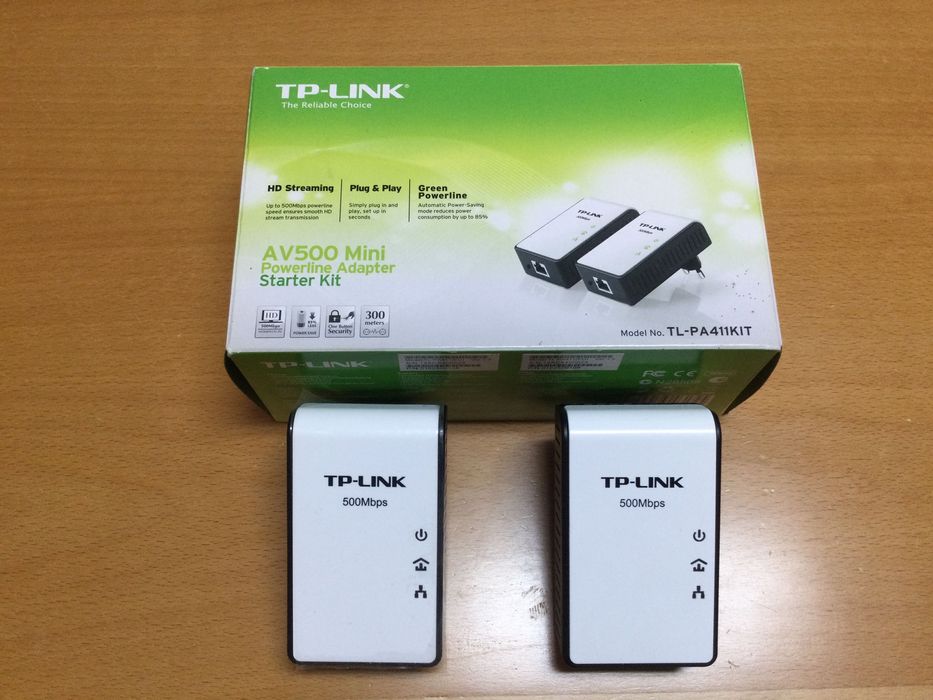 TP-LINK extensor de rede informática através de eletricidade