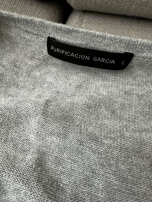 Camisola cinza Purificacion Garcia tamanho L