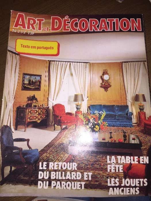 11 Revistas - Art et Décoration (desde o ano de 1982)