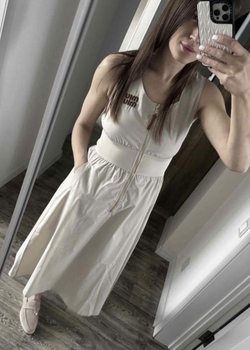 Сарафан в стиле Miu miu женский Миу миу