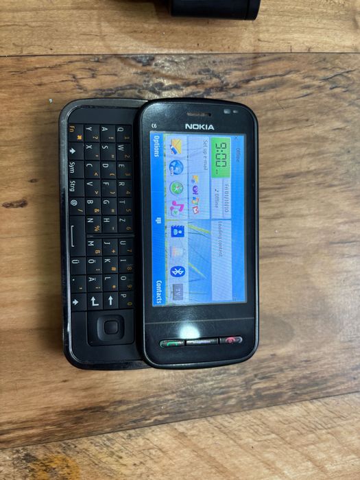 Сенсорний телефон Nokia c6 слайдер з клавіатурою