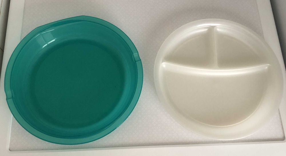 Pratos Tupperware com e sem divisórias - Conjunto de 4427871074235207683