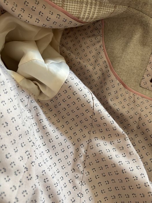 Żakiet z wełną beżowy Next r. 34/XS