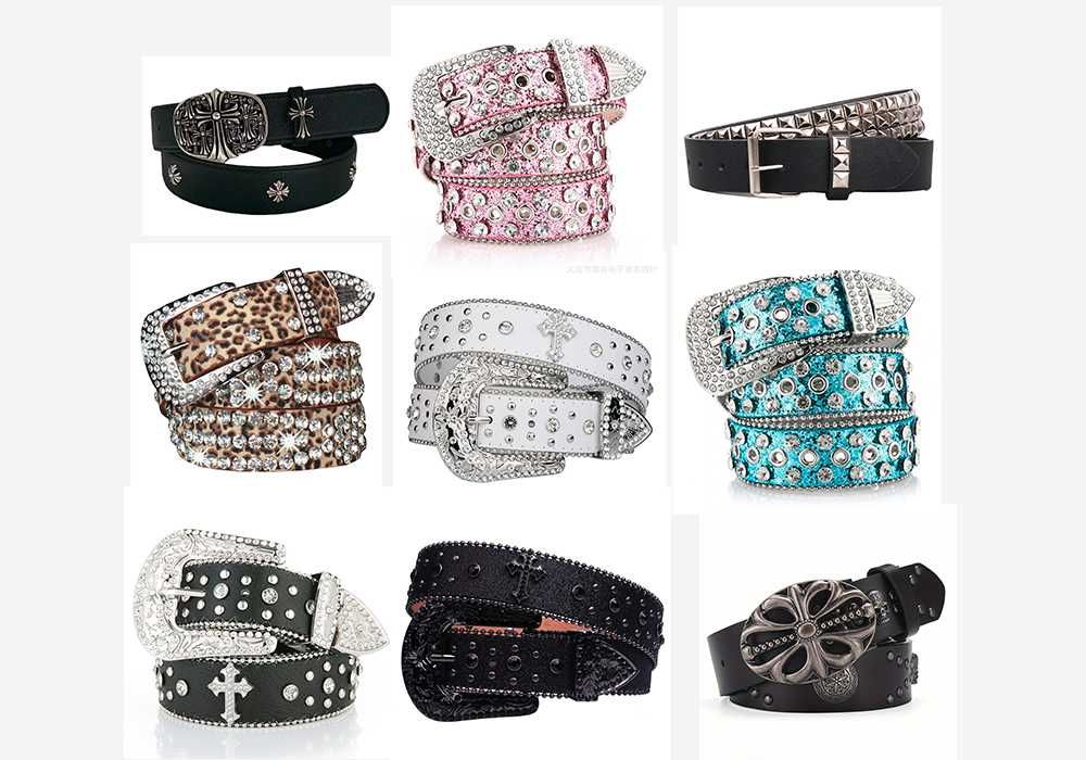 Belt Chrome Hearts | Ремень Хром Хартс c металической бляшкой