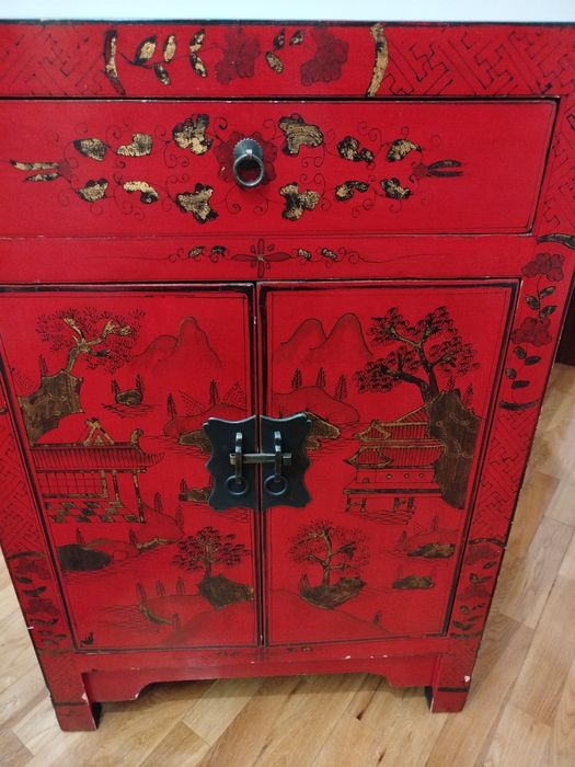 Aparador oriental, estilo chinês