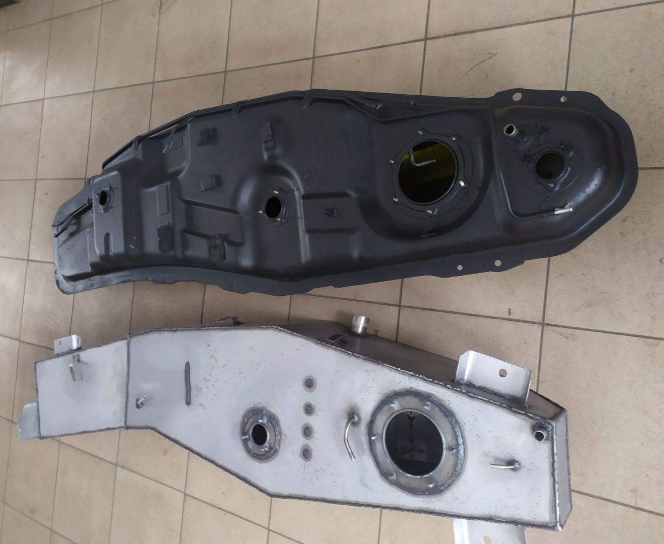 Бак на Mitsubishi Pajero Wagon, Паджеро, Спорт ,3,4 , Нержавійка (1700: ...