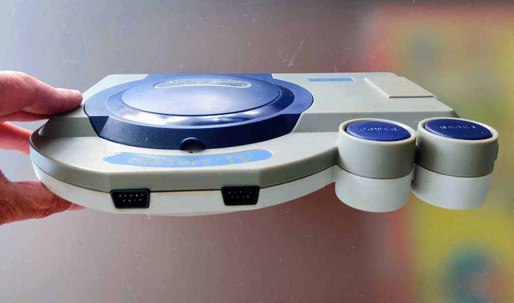 Consola de jogos vintage portátil + acessórios coleção