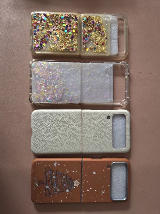 Samsung Z Flip3 8/256 cream,  та чохли