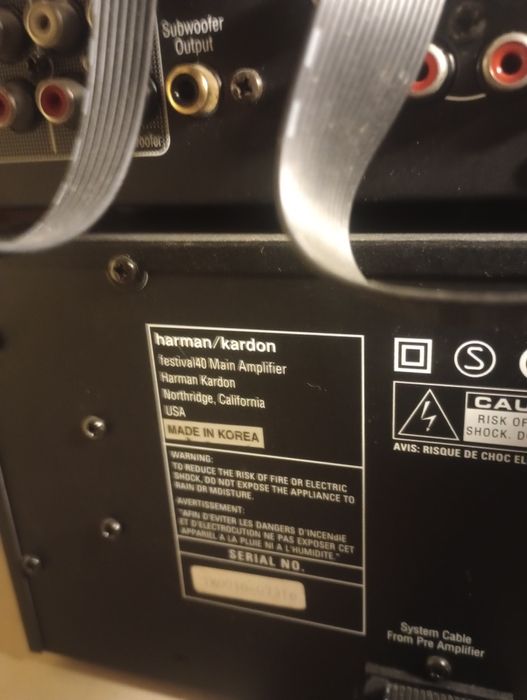 Wieża Harman/Kardon Festival 40 z kolumnami