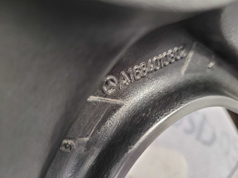 4szt felgi Mercedes AMG Monoblock  7Jx17" 5x112 ET49/57 polerka rant.