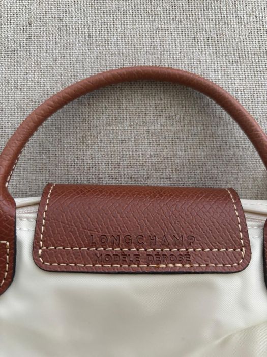 Bolsa Longchamp Le pliage bege